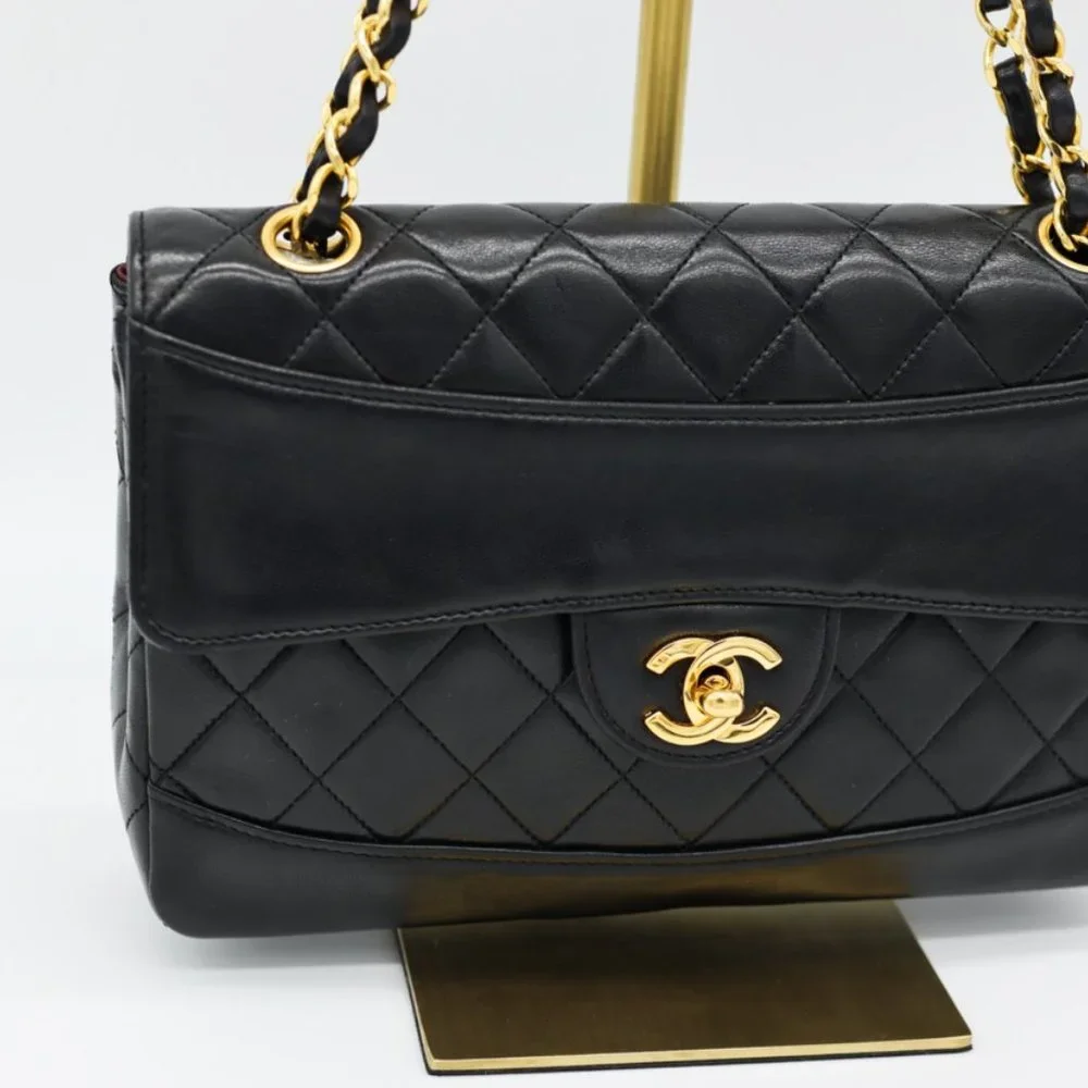 Chanel Matelasse CC Quilted Lambskin Flap Bag with Wallet‎